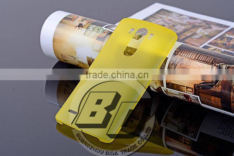 Ultra High Quality PP Frosted Transparent Phone Case For LG G4 factory price