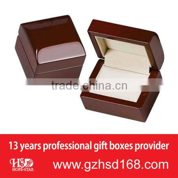 Big Factory Specialized Jewelry Workshop Custom foam velver insert logo printed cardboard paper jewelry box