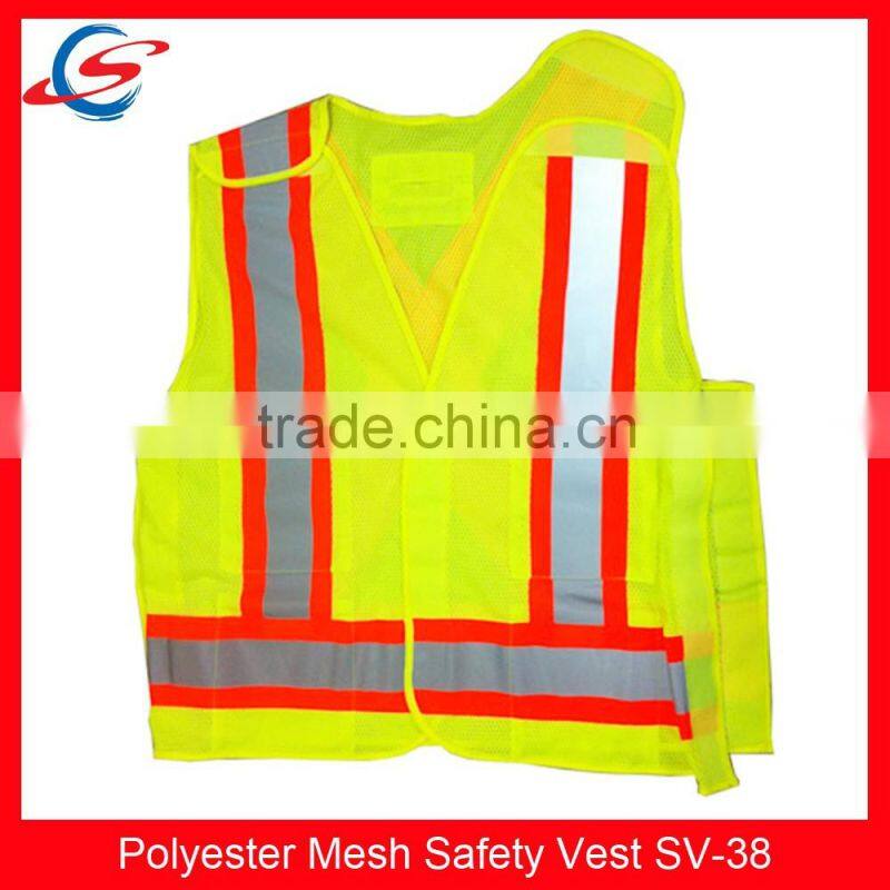 road traffic reflective hi vis safety vest