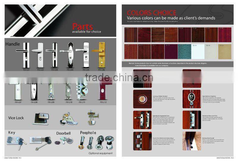 residential anti Fire Proof Door(FX-FW001Z)