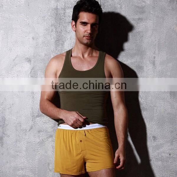 2016 top crop men vest plain white vest tops white cotton loose black top