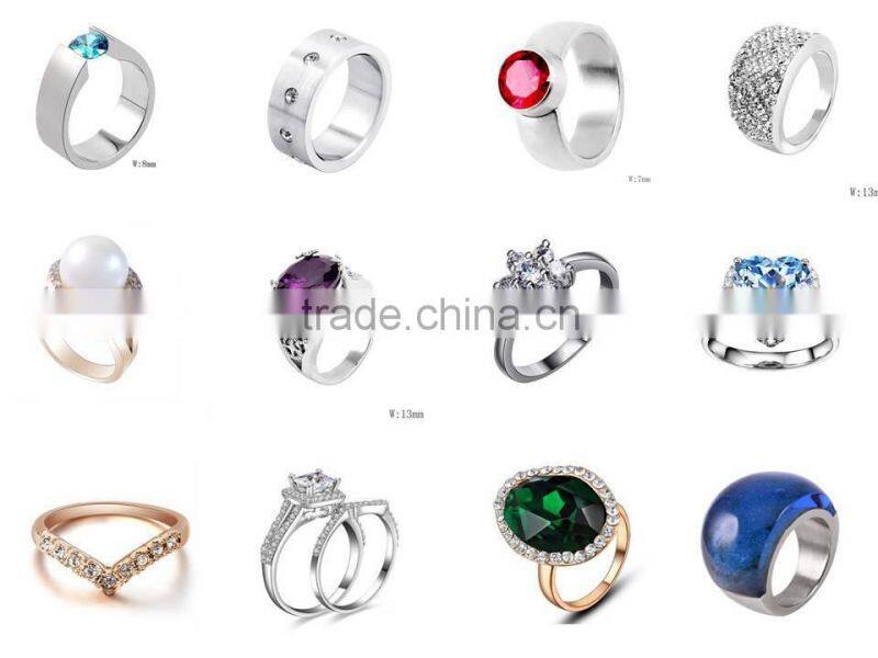 SRR6002 Fancy Items Watch Shape Ring Mens Fancy Ring Custom Stainless Steel Jewelry Ring