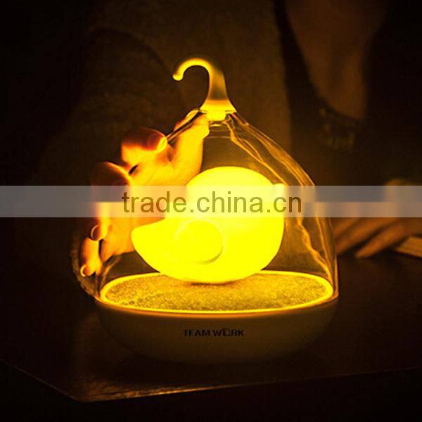 2015 rechargeable sensor led night lamp