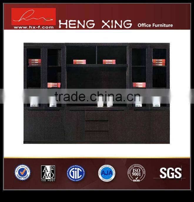 melamine material cabinet with book shelf HX-4FL-095