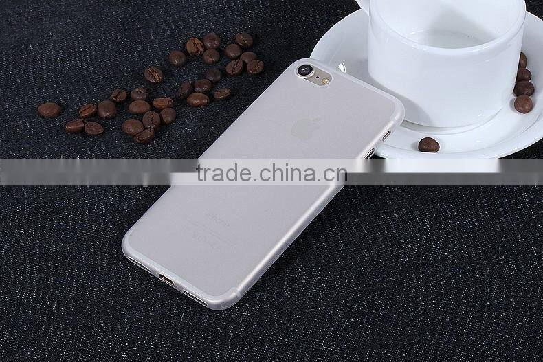 Wholesale cheap price for iPhone 7 matte finish PP case back cover super slim cases