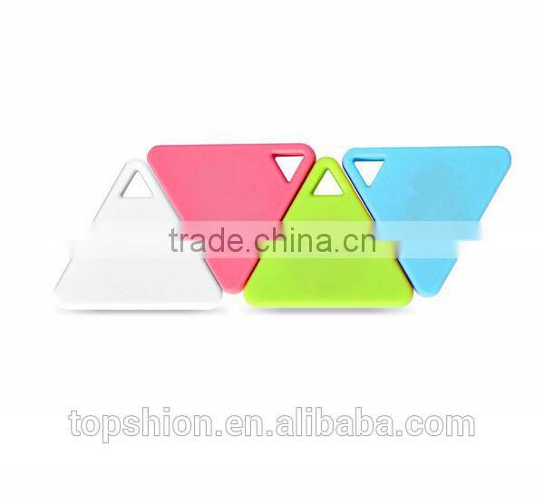 2015 new products mini portable bluetooth anti lost alarm with IOS and Android APP with triangle shape