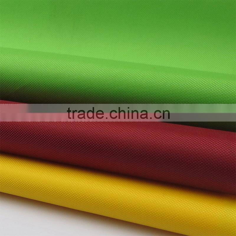 High quality Waterproof 100% polyester 400d oxford woven fabric with pvc coating for bags/tents/awnings