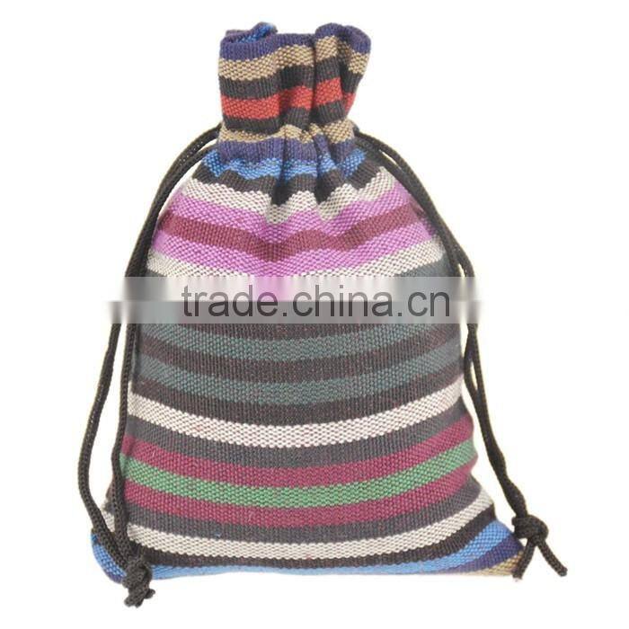 National cotton drawstring bag