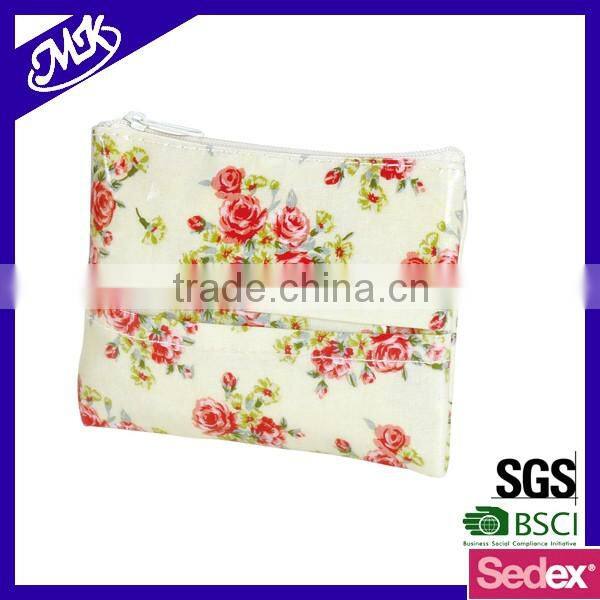 printing custom fashion ladies handbag purse small clutch coin purse