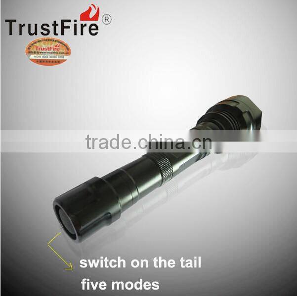 TrustFire 500lmTR-500 three cree XP-E Q4 leds police security flashlight/cree led flashlight