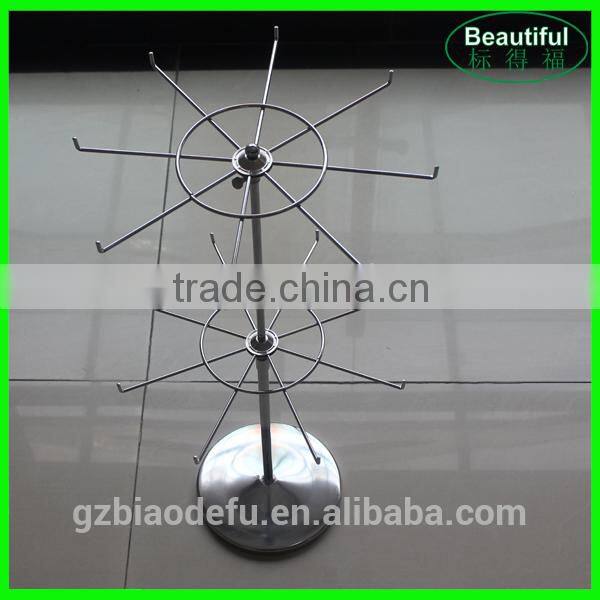 corner decoration display metal jewelry tree stands