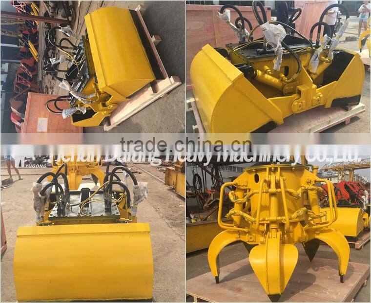 Industrial Grab Bucket Crane with Wireless Radio Remote Control