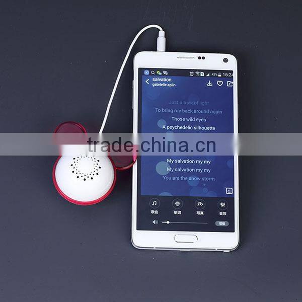 Cartoon 3.5MM audio with Line Speaker