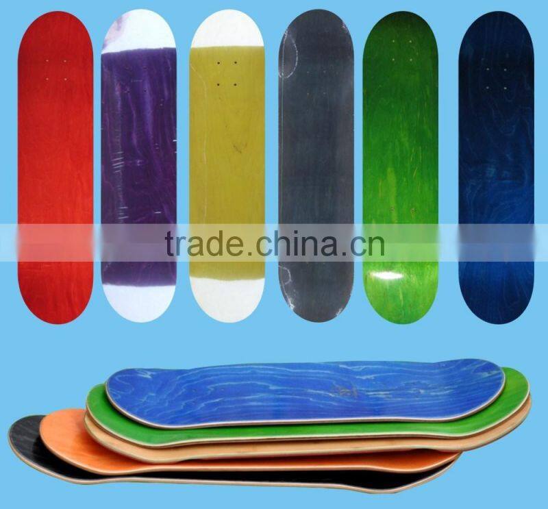 Skateboard Parts Good Quality 7 ply hard rock Canadian Maple Old School Skate board deck
