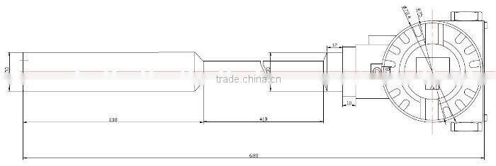 MPT425 inject type oil level transmitter