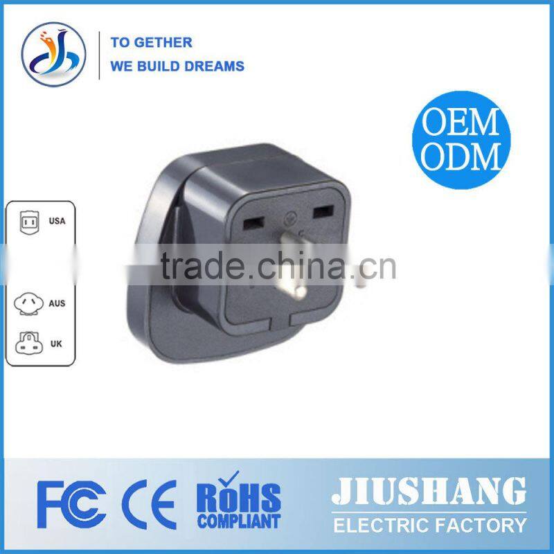 DGJIUSHANG SS-11A to Germany Schuko to uk plug adapter 250V 13A