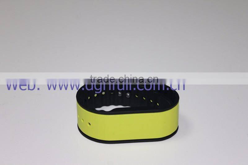 silicone adjustable RFID /NFC Wristband Tag for 2016