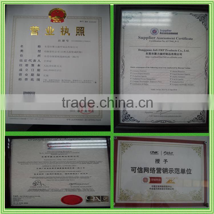 High quality carbon fiber pipe of high glossy