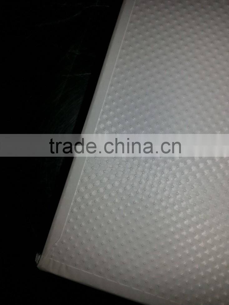 PVC vinyl faced gypsum ceiling tiles 600x600mm