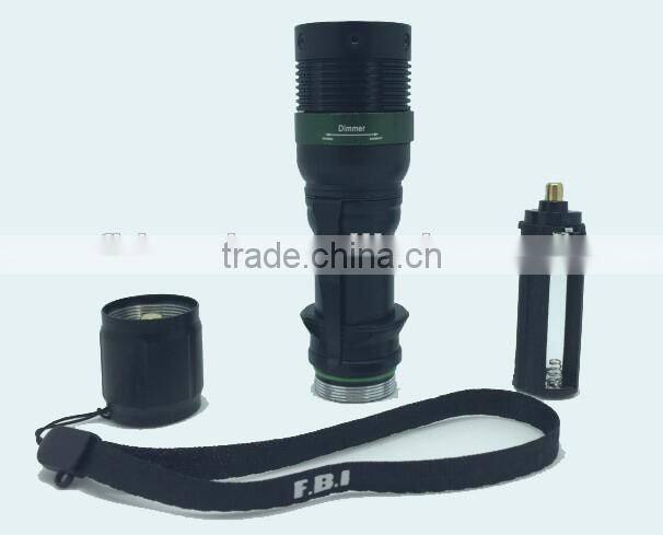 Rechargeable Mini design led Flashlight torch with metal clip