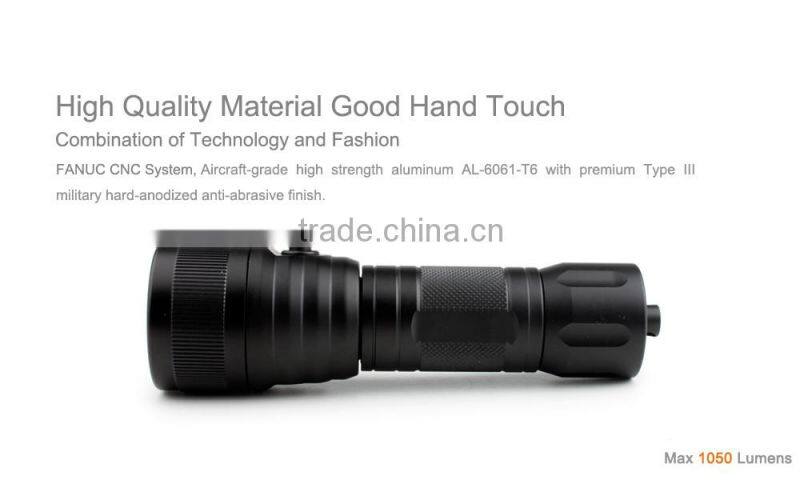 High end ip 68 good looking diving led flashlight for professional divers