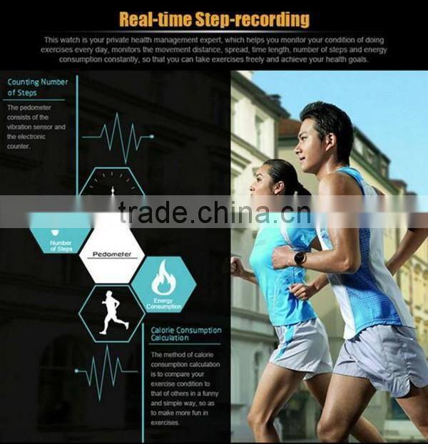 DM360 Bluetooth Smart Watch Intelligent Wristwatch With BT Remote Camera, Heartrate Monitor for IOS and Android Smart Watch Mobi