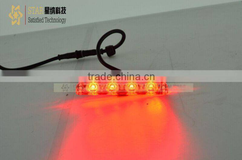 Flashing car electric strobe grill light led front grille lights car tail light