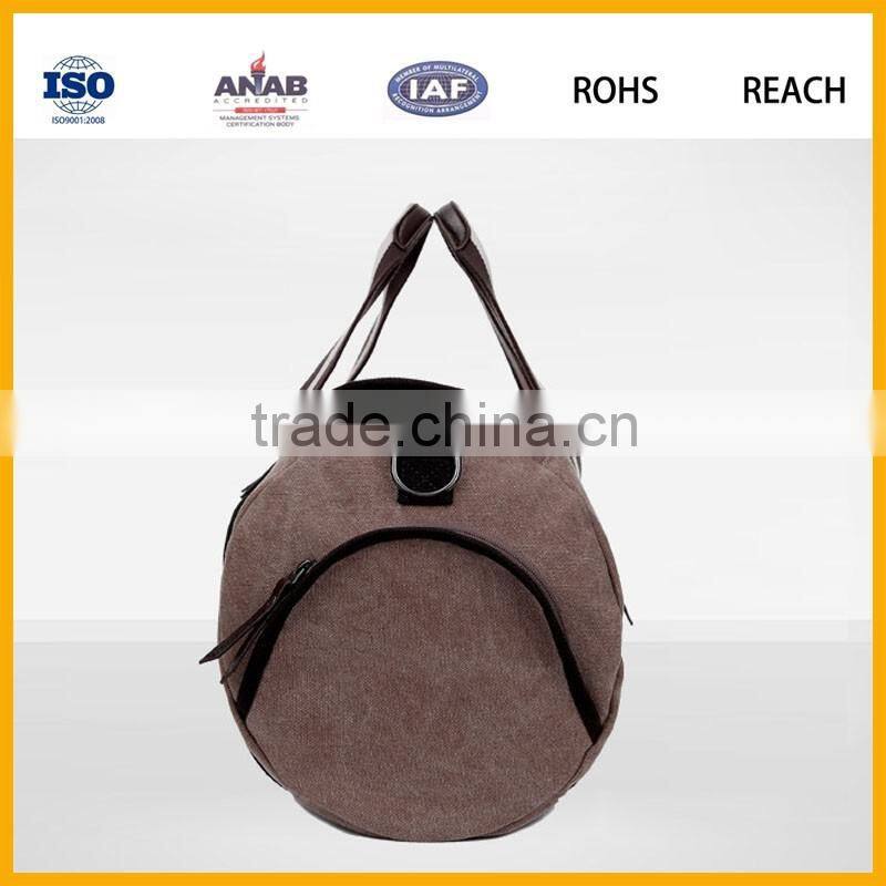 2016 Best Selling Canvas Leisure Bag Foldable travelling luggage Bag