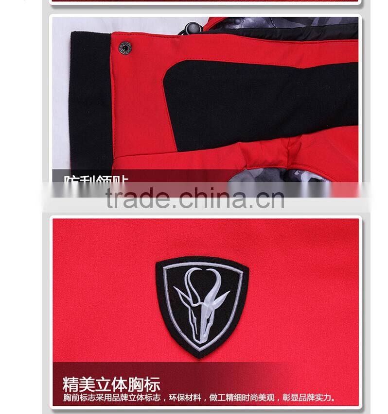 Manufacturer 2015 women fashion girls plus size ski jacket