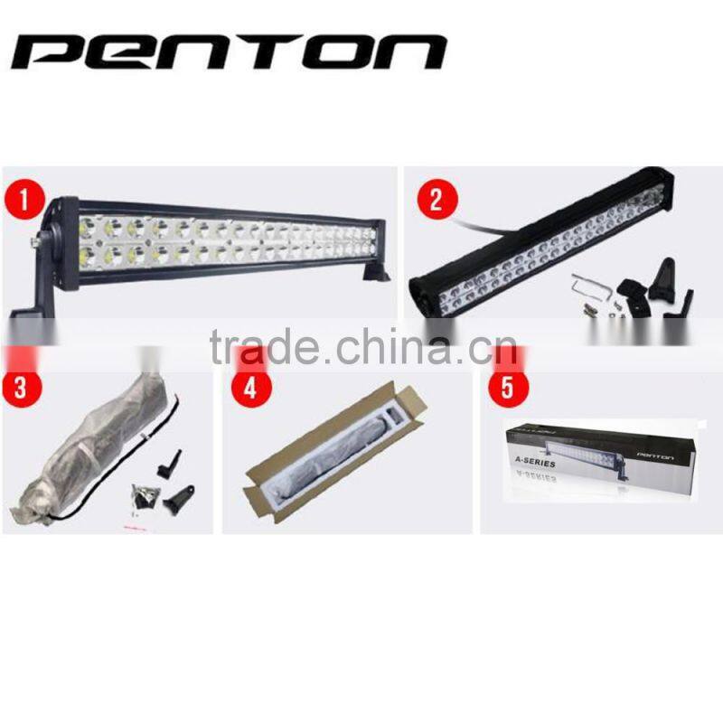 Penton Hot Selling 4D 120W LED Light Bar Offroad Driving Light Bar for UTV 4WD Truck