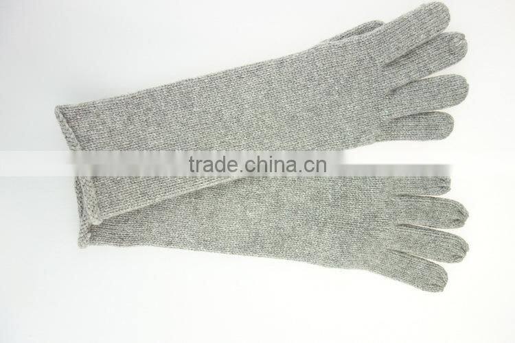 Top grade hot sale winter wool knitted glove for adult