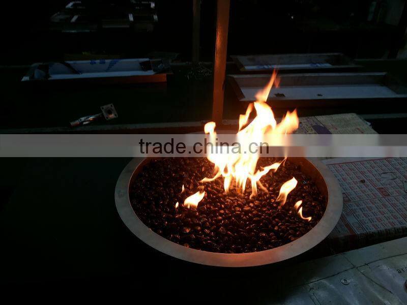 Outdoor Rectangle Gas Fire PIt Burner for fire pit table