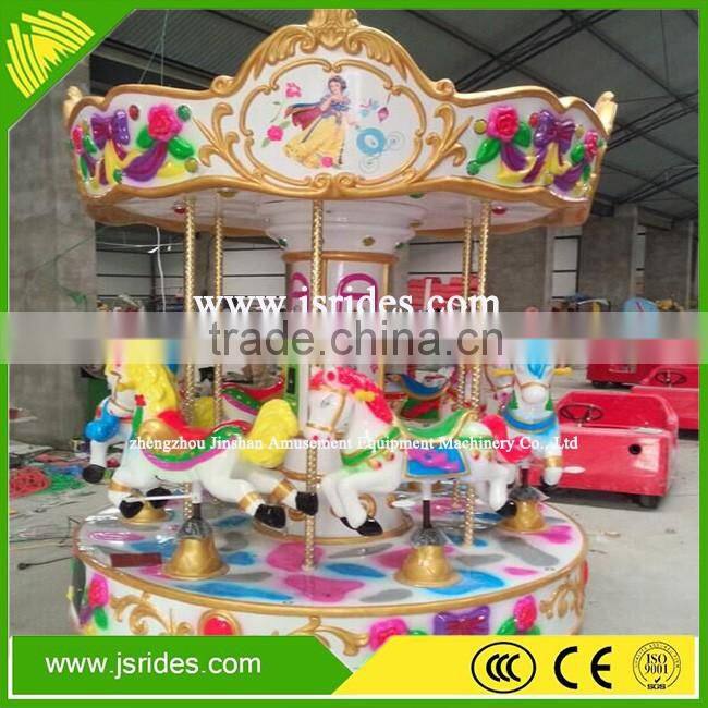 Hot sale kids ride vertical carousel for playground ride