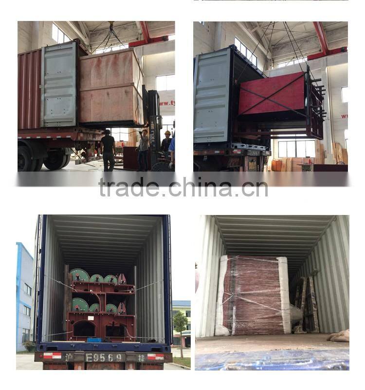 Nonwoven polyester fiber layer lapping machine , cross lapper