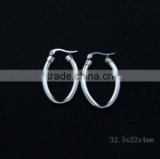 oval earrings for female hot selling