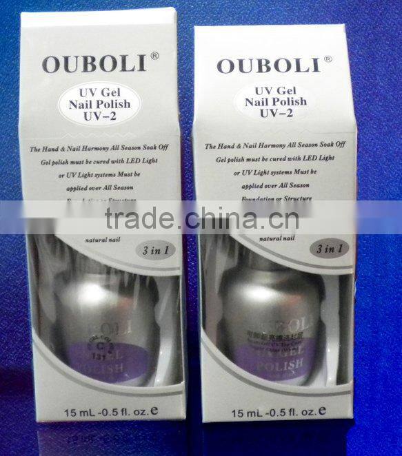 A-006 OuBoLi Nail polish uv gel .soak off gel polish ,QQ gel.