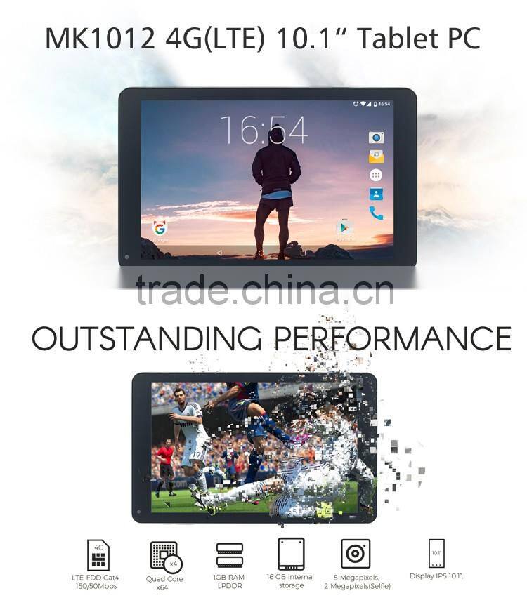 2016 christmas China 10 inch screen 3g 4g LTE 1280*800 IPS smart tablet pc