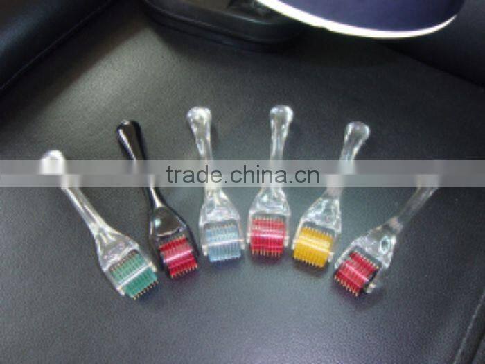 micro derma needle roller/micro needling skin nurse system/192 titanium needles dermaroller/look for distributor