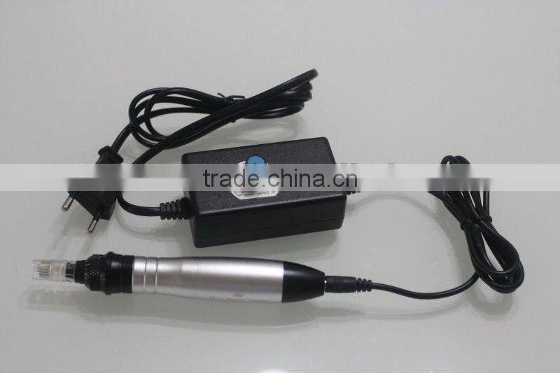 56g electric black silvery microneedle 12pcs needles derma roller device EL012