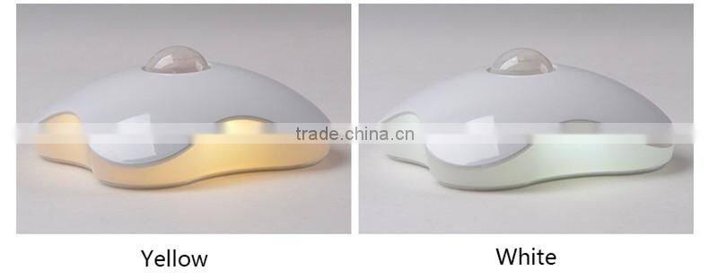 Amazon Hot selling Clover style White LED Lighting Sconce Wall Lamps with garmar mothion sensor home decorative Outdoor lighting