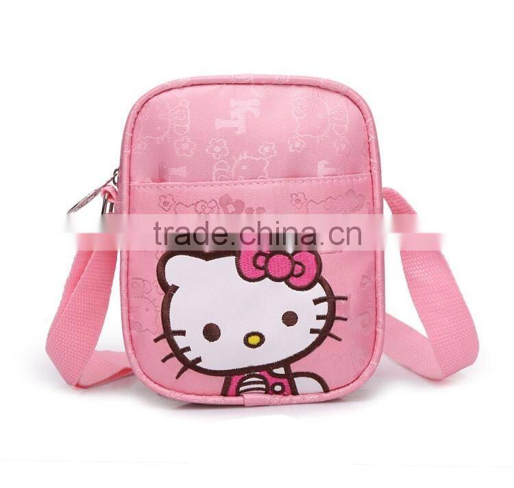 little girl's kitty satchel bag