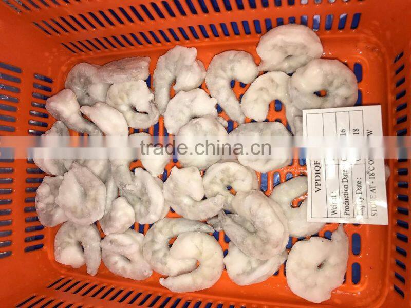 China BQF frozen PND vannamei shrimp price with high quality