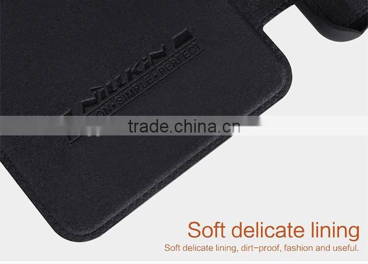 Quality Flip Leather Case For Samsung Galaxy Note7, NILLKIN Qin PU flip leather phone Case BUSINESS CARD CASE CLASSIC RESTRO