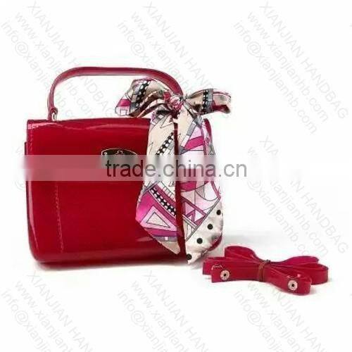 2016 Summer Elegant PVC Silicone Handbags for young lady (BGJB015)
