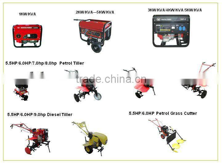 9HP soil ploughing machine 186F