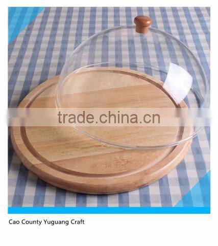 High Quality Wood Bread Tray with Handle,Wooden Food Tray,Bread Storage tray