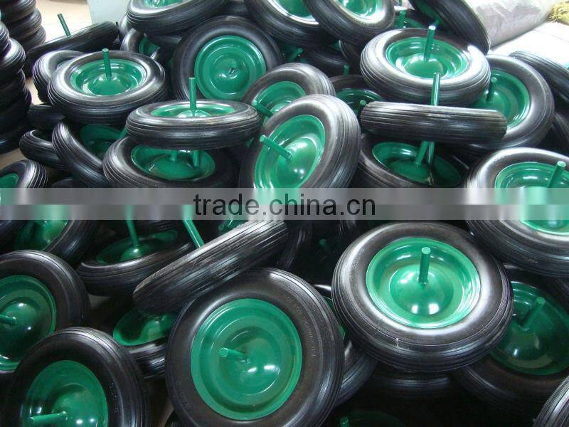 solid rubber wheel