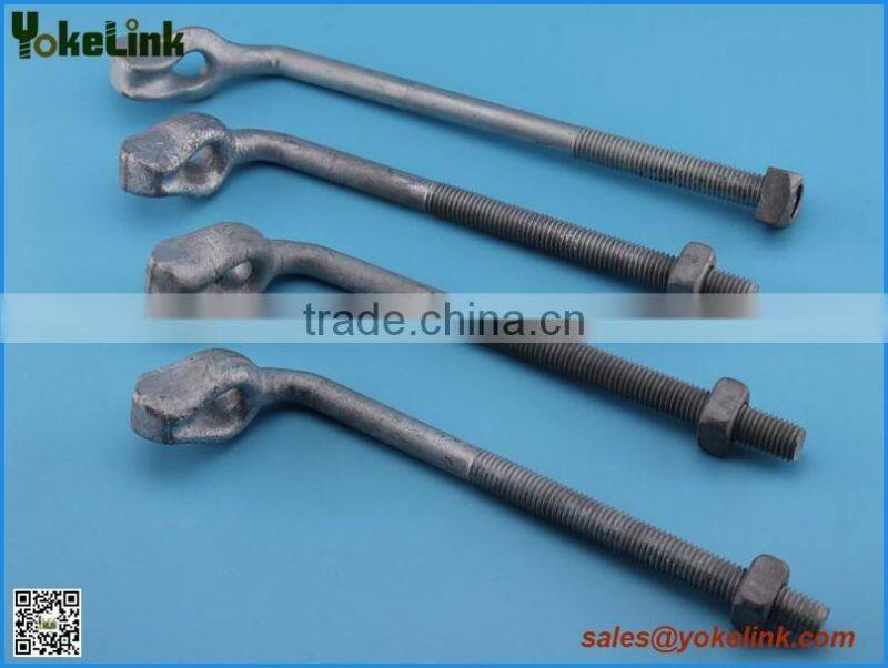 Electrical Utilities Hardware oval eye bolt