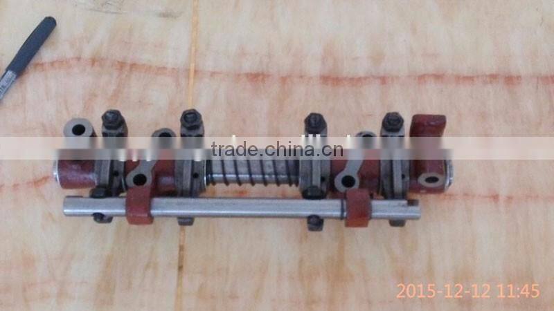 Farm tractor specific double cylinders diesel engine rocker arm assembly