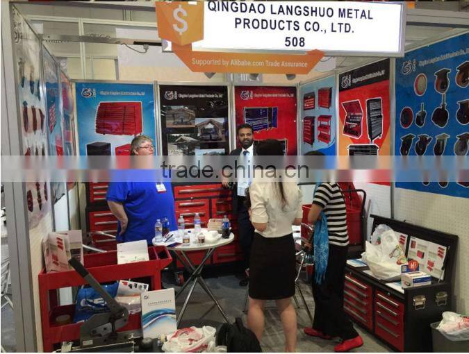 Stainless steel drawer material metal type tool storage cabient / workbench